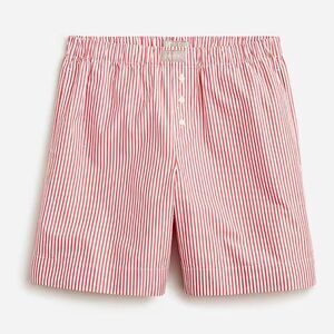 J Crew Sleep Shorts Women’s Medium Red Stripe